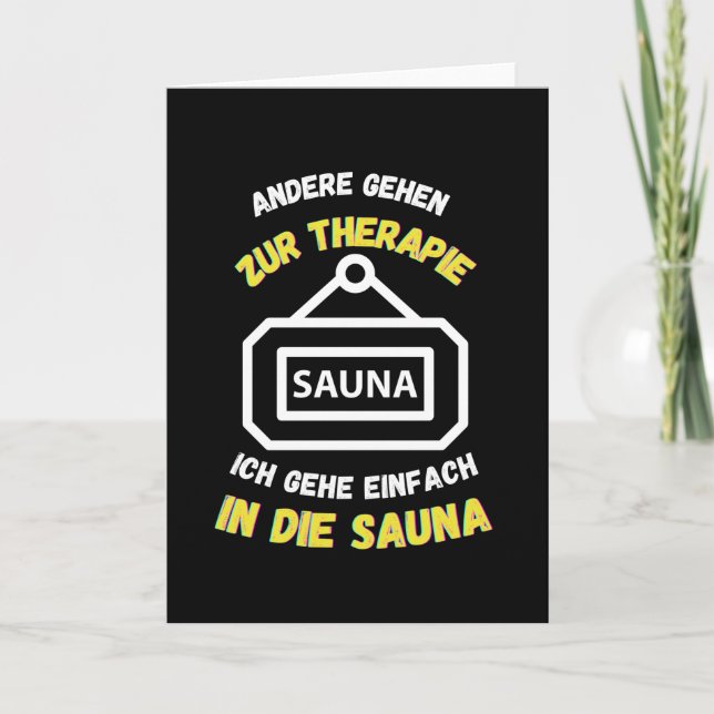 Bastu Andra Går Till Terapibastu Kort (Framsida)