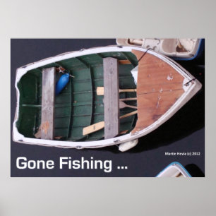 Båt - Borta fiske - Poster