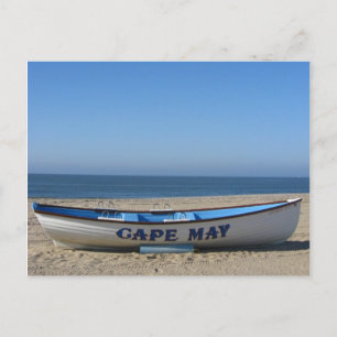 Båt * Cape May, NJ Vykort