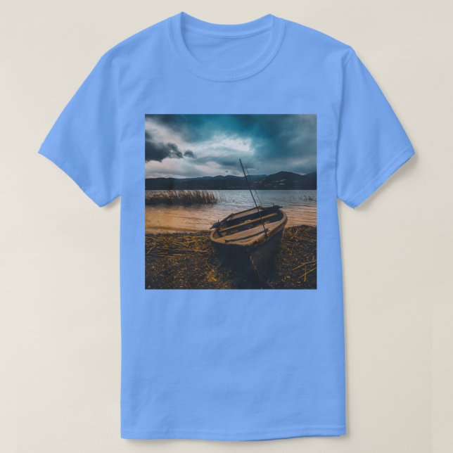 Båt Dock T Shirt (Design framsida)