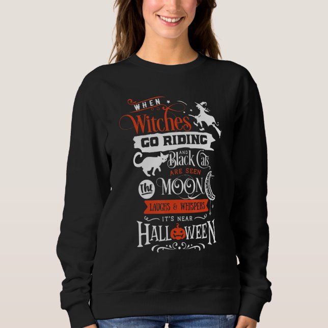 Bat Halloween Costume Boo Witch Hat Laughter and W T Shirt (Framsida)