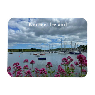 Båt i hamnen i Kinsale, Irland Magnet
