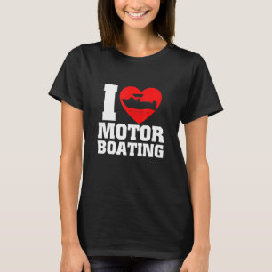 Båt I Kärlek för båtbåtar T Shirt