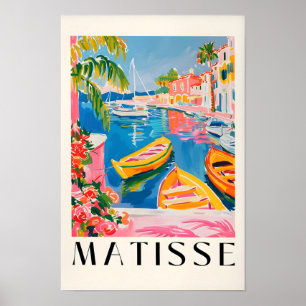 Båt konsttryck, Dopamin Dekor, Stranddekor, Holi Poster