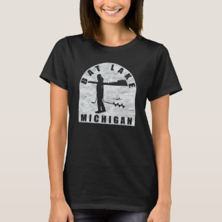Bat Lake Isfiske Michigan T Shirt