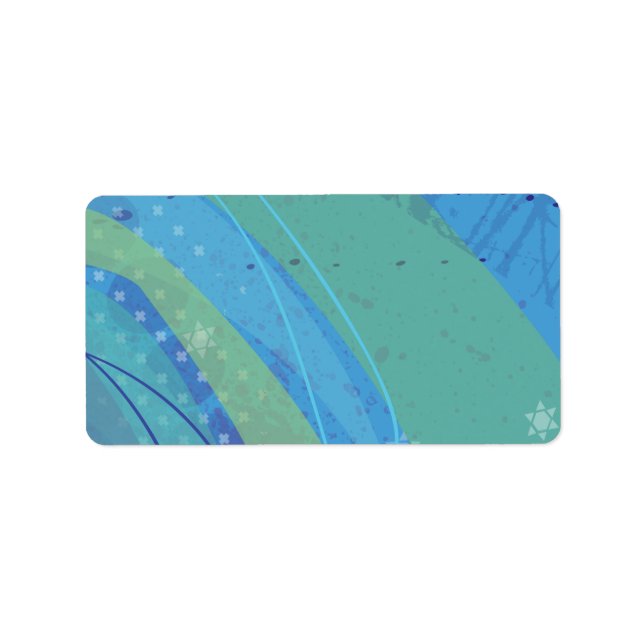 BAT MITZVAH adressetikett för BASEBALL CRAZE Pub (Framsidan)