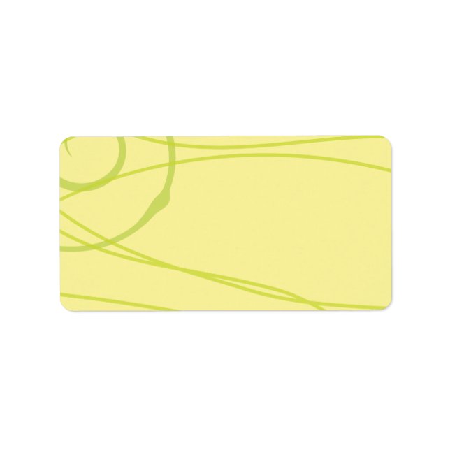 Bat mitzvah adressetikett för transparent Ro-adres (Framsidan)