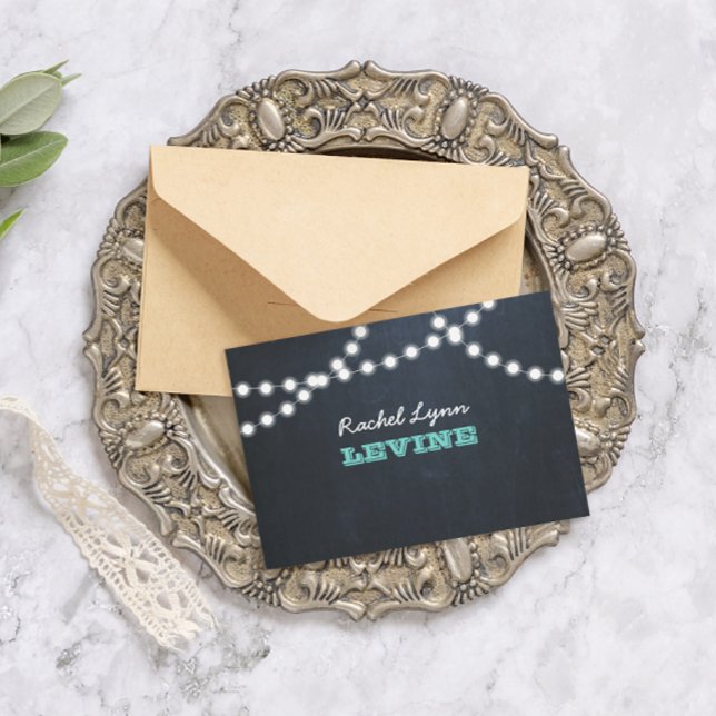 Bat mitzvah anteckningskort för Ljus Teal  (Skapare uppladdad)