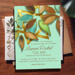 Bat mitzvah Aqua Brown Watercolor Petals över Star Inbjudningar<br><div class="desc">Bat mitzvah Aqua Brown Watercolor Petals över Star Pub Mitzvah och Bat mitzvah inbjudningar är designade av Umua. Tryckt och avsänt av Zazzle eller dess partner.</div>