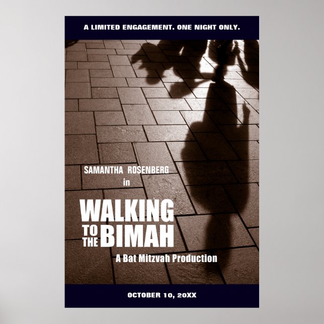 Bat mitzvah Bimah Movie Poster (Framsidan)