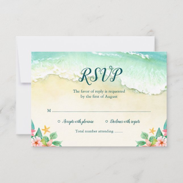 Bat mitzvah Blommigt för vattenfärg OSA Kort (Framsida)