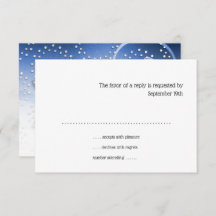 Bat mitzvah Blue Shimmer Star of David OSA kort