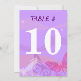 Bat mitzvah BUTTERFLIES & STARS-inbjudan Inbjudningar