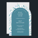 Bat mitzvah David Pub, botaniska stjärnan Inbjudningar<br><div class="desc">Perfekt-kort för att tillkännage ett bat mitzvah, pub mitzvah eller annat judiskt firande! Hand gjorde vattenfärgsgrafik åt dig på framsidan och baksidan! FULLT ANPASSADE! Klicka på "Anpassa" ovan om du vill redigera texten. Klicka på "Redigera med verktyg" om du vill justera typsnitt, färg och placeringar och ta bort baksidans design...</div>