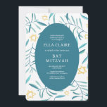 Bat mitzvah David Pub, botaniska stjärnan Inbjudningar<br><div class="desc">Perfekt-kort för att tillkännage ett bat mitzvah, pub mitzvah eller annat judiskt firande! Hand gjorde vattenfärgsgrafik åt dig på framsidan och baksidan! FULLT ANPASSADE! Klicka på "Anpassa" ovan om du vill redigera texten. Klicka på "Redigera med verktyg" om du vill justera typsnitt, färg och placeringar och ta bort baksidans design...</div>