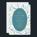 Bat mitzvah David Pub, botaniska stjärnan Inbjudningar<br><div class="desc">Perfekt-kort för att tillkännage ett bat mitzvah, pub mitzvah eller annat judiskt firande! Hand gjorde vattenfärgsgrafik åt dig på framsidan och baksidan! FULLT ANPASSADE! Klicka på "Anpassa" ovan om du vill redigera texten. Klicka på "Redigera med verktyg" om du vill justera typsnitt, färg och placeringar och ta bort baksidans design...</div>