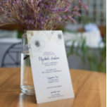 Bat mitzvah elegant för marin blå Blommigt Inbjudningar<br><div class="desc">Enkelt och elegant, dessa inbjudningar är perfekten till vänner och familj i inbjudan till din sons bat mitzvah eller dotters bat mitzvah. Har blåa och vita blommor med ljust grönt löv och grått kor på framsidan. Baksidan har samma blommor och löv med en marin blå bakgrund med guld repor. All...</div>