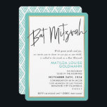 BAT MITZVAH enkel, modern myntmynning guld ram Inbjudningar<br><div class="desc">genom kat masard >> kat@simplysweetPAPERIE.com << Kärlek i designen, men vill se vissa ändringar - ett annat färg-schema, produkt, lägg till ett foto eller anpassad för ett annat tillfälle - ingen oro kontaktar mig bara via e-post - jag är lycklig för att hjälpa till! - - - - - -...</div>