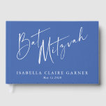 Bat mitzvah för minimal klassisk Fransk, blå Anpas Gästböcker<br><div class="desc">Anpassningsbar - minimalistisk klassisk Fransk,  blå modern Bat mitzvah gäst Bok</div>