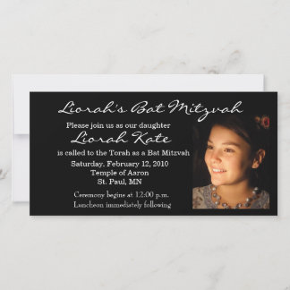Bat mitzvah fotokortmall