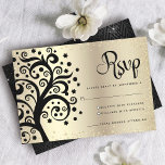 Bat mitzvah Gold Foil Black Livets träd-skript OSA Kort<br><div class="desc">Var stolt, gladd och visa den här milstolpen av din favoritBat mitzvah! Ta med det här fantastiska, sofistikerade OSAN i personligen för evenemanget. En svart träd med David-stjärnan och löv-skript och svartfärgad kalligrafi-skript, täcker över en glatt, faux-glitter-punkter från guld och foil-ombre-bakgrund. En faux guld Star av David övertäcker en svart...</div>
