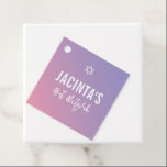 BAT MITZVAH gradient för modern lila rosa Gåvor Etiketter<br><div class="desc">efter kat masard >> https://linktr.ee/simplysweetpaperie <<<<<<<<></div>