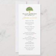 Bat mitzvah händelser i livets träd Itinerary