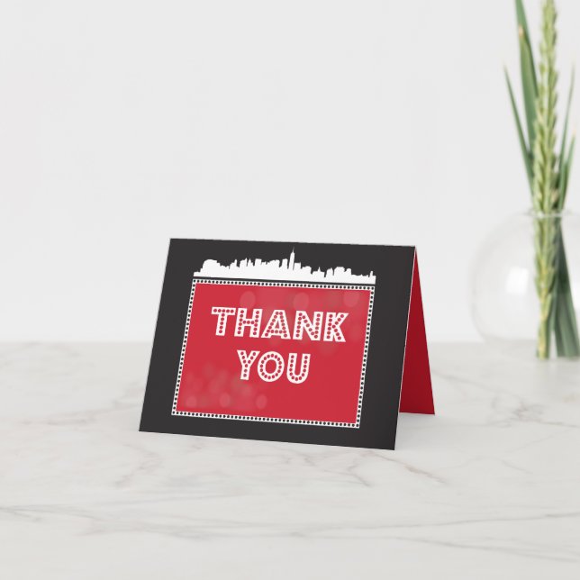 Bat mitzvah inbjudan för KLASSIKERBROADWAY pub (Framsida)