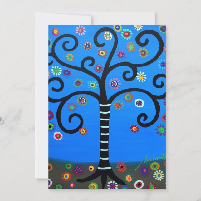 Bat mitzvah inbjudan för pub (Framsida)