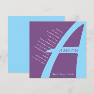 Bat mitzvah inbjudan till Pub