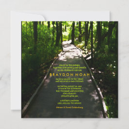 Bat mitzvah inbjudan till Pub för färgen Journey W