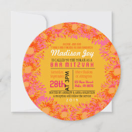 BAT MITZVAH inbjudan till SO SÖT DAISY