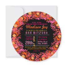 BAT MITZVAH inbjudan till SO SÖT DAISY