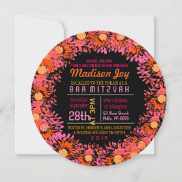 BAT MITZVAH inbjudan till SO SÖT DAISY