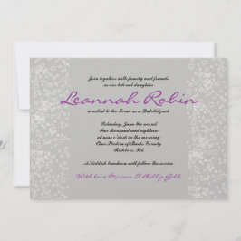 BAT MITZVAH inbjudan till STAR TRÄD Pub