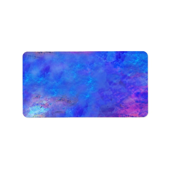 Bat mitzvah inbjudan till Torah & Tulips Adressetikett (Framsidan)