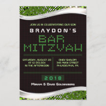 BAT MITZVAH inbjudan till VIDEO GAMES Pub