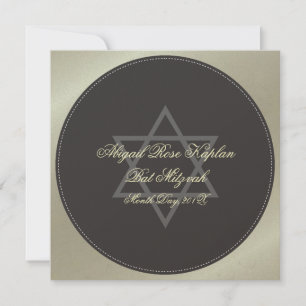 Bat Mitzvah-inbjudningar, Inbjudningar
