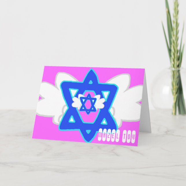 BAT MITZVAH kort (Framsida)