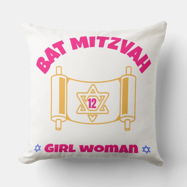 Bat mitzvah kudde (Framsida)