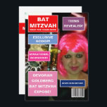 Bat mitzvah magasin inbjudningar<br><div class="desc">anpassadet för inbjudan till bat mitzvah part till din händelsespecifik visas i coolans tidskrift.</div>