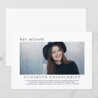 Bat mitzvah| Modern enkel Elegant - foto