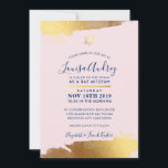BAT MITZVAH modern  rosa i guld Inbjudningar<br><div class="desc">by kat masard >> kat@simplysweetPAPERIE.com << - - - - - - - - - - - - - - - - - - - - - - - - - - - - - - - - - - - - - - - - - - - - -...</div>