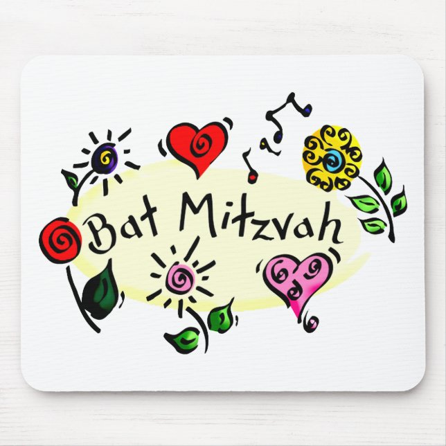 Bat mitzvah musmatta (Framsidan)