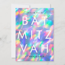 BAT MITZVAH OSA av Ultra Modern QR CODE-härkomst