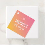BAT MITZVAH övertoning för modern rosa gult Gåvor Etiketter<br><div class="desc">efter kat masard >> https://linktr.ee/simplysweetpaperie <<<<<<<<></div>