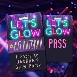 Bat mitzvah Party-VIP ID Party PASS-ANPASSNINGSBAR