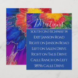 Bat mitzvah pub-hölje/riktat färgstarkt Bläck