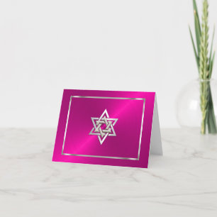 Bat mitzvah Rosa Sheet - tackkort