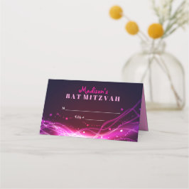 Bat mitzvah säteseskortering placeringskort